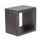 The Fox & Roe Folsom Rectangular End Table in Charcoal Finish